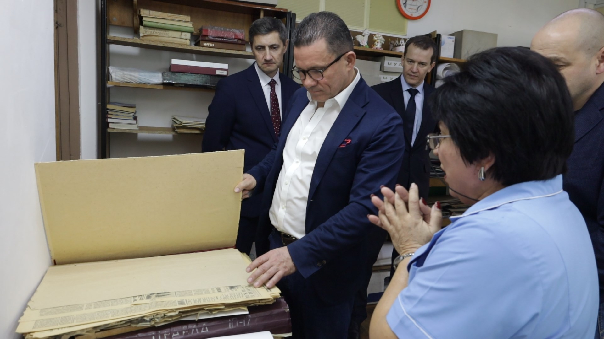 Волгоград посетил генеральный директор Российской государственной библиотеки